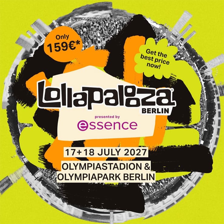 Lolla berlin Festival Tickets 2027
