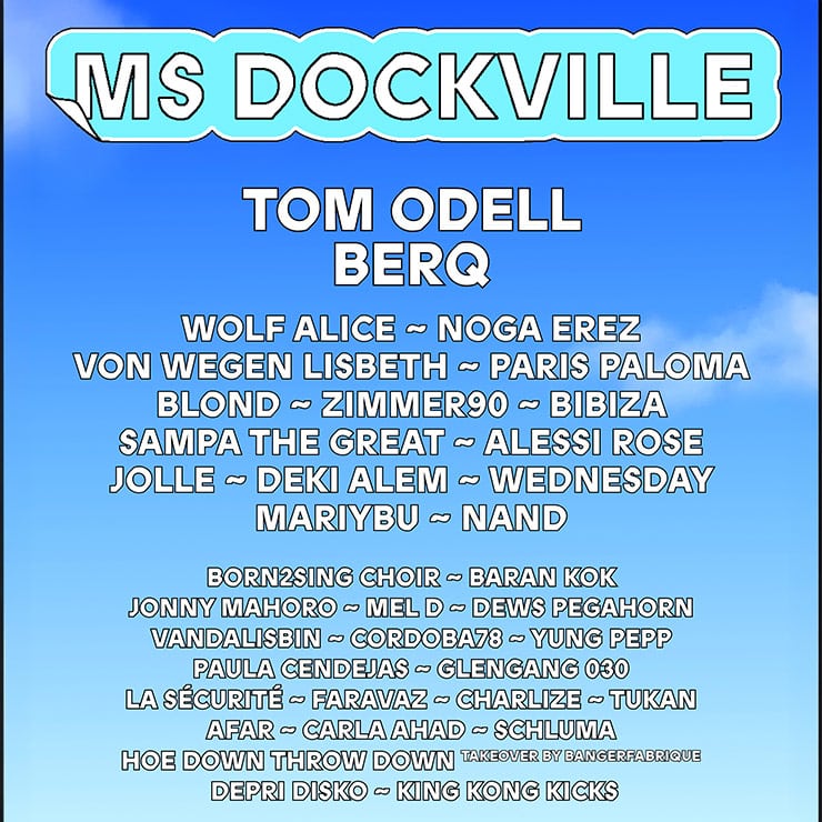 MS Dockville Festival 2026 Hamburg