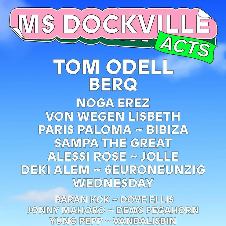 MS Dockville Hamburg Festival Tickets 2026