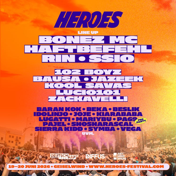 Heroes Festival Tickets 2026 Geiselwind