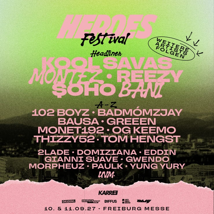 Heroes Festival Freiburg 2027 Tickets