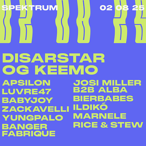 Spektrum Festival Line Up 2025