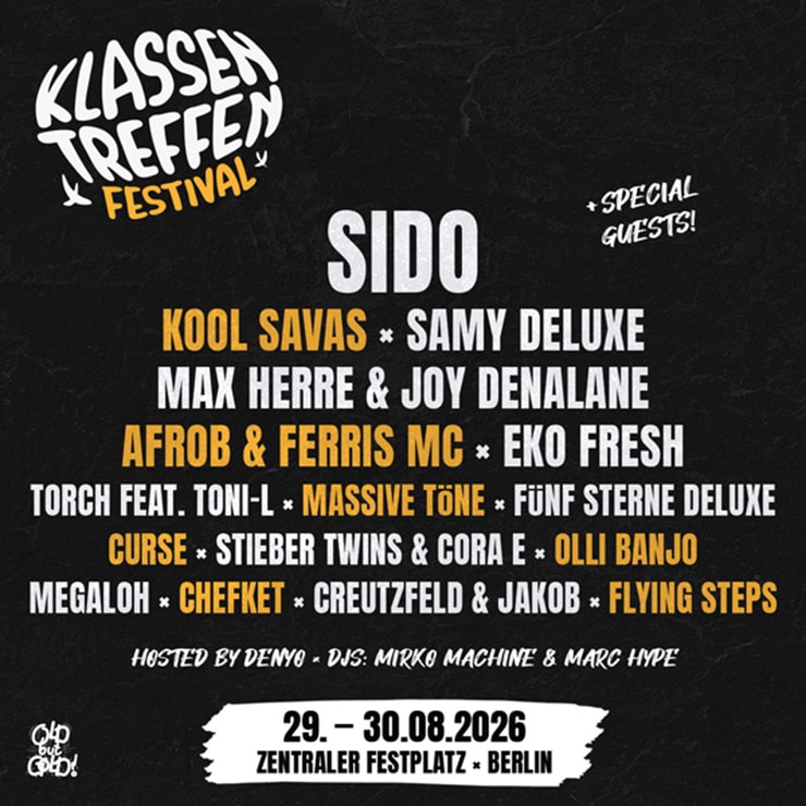 Klassentreffen Festival Deutschrap Berlin 2026
